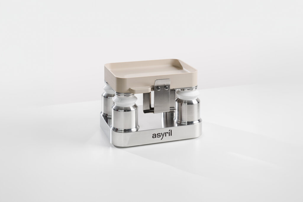 ASY01890-OK Asycube Clean 230 flexible feeder designed for hygienic environments.